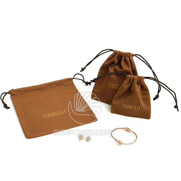 Custom printed drawstring velvet pouchvelvet jewelry pouch