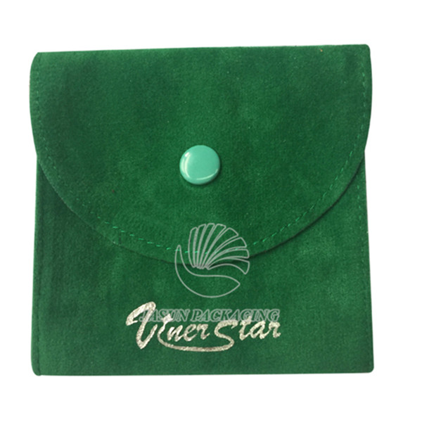 Custom wholesale velvet packing bags with gold screen printing for jewellery and gift holder velvet pouch title=