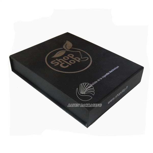 High Quality Black Cardboard Packaging Box For