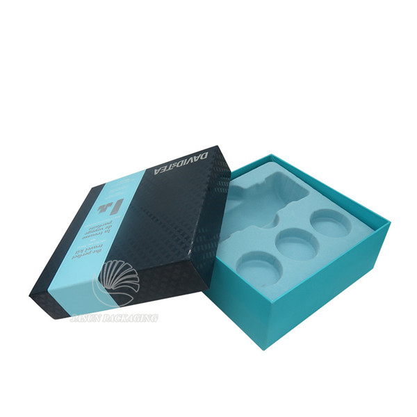 spot UV varnishing 2 pieces tea set packaging boxes