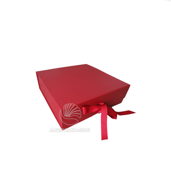 factory custom magnetic red rigid paper