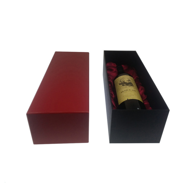 High end bottle wine cardboard paper wine