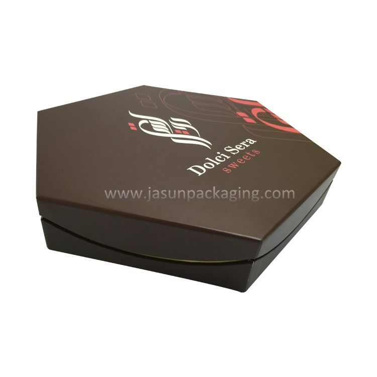 Elegant Luxury Larger Cardboard Chocolate Box Paper