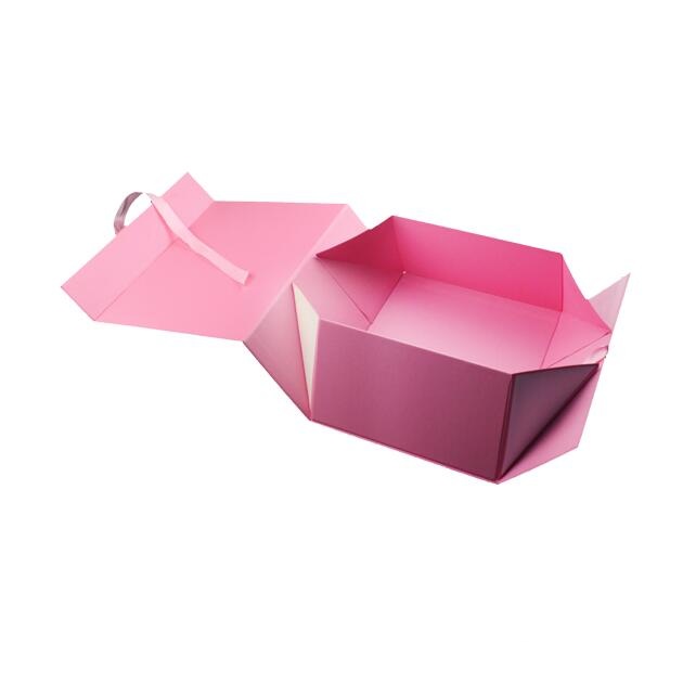 Paper Folding Rigid Carton Gift Box for Garment Cosmetics Packaging